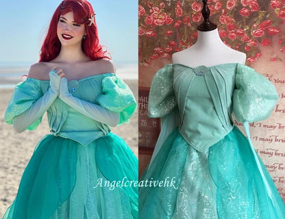 Little Mermaid Cosplay Princess Ariel Mermaid Cosplay Costume