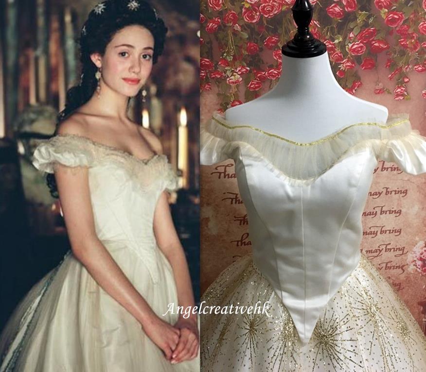 Christine Daas Think of me Cosplay Dress The Phantom of the opera Costume