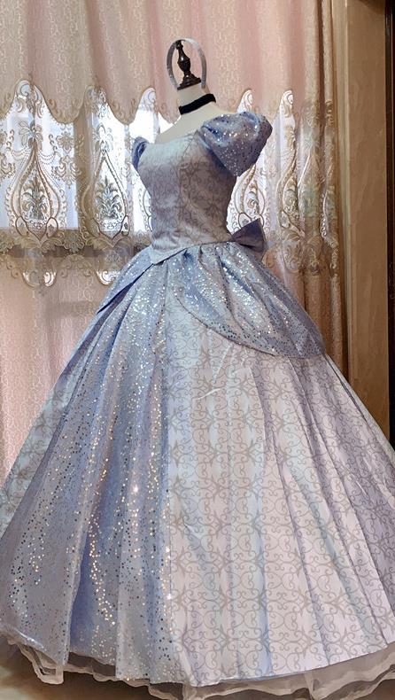 Cinderella Park Version Cosplay Costume Cinderella Classic Dress