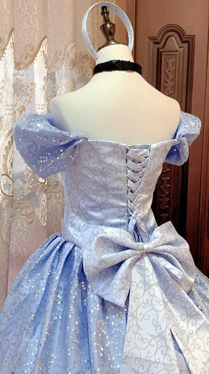 Cinderella Park Version Cosplay Costume Cinderella Classic Dress