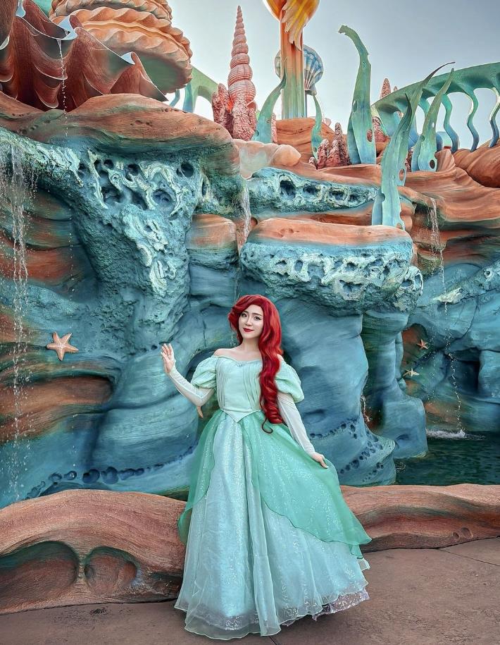 Little Mermaid Cosplay Princess Ariel Mermaid Cosplay Costume