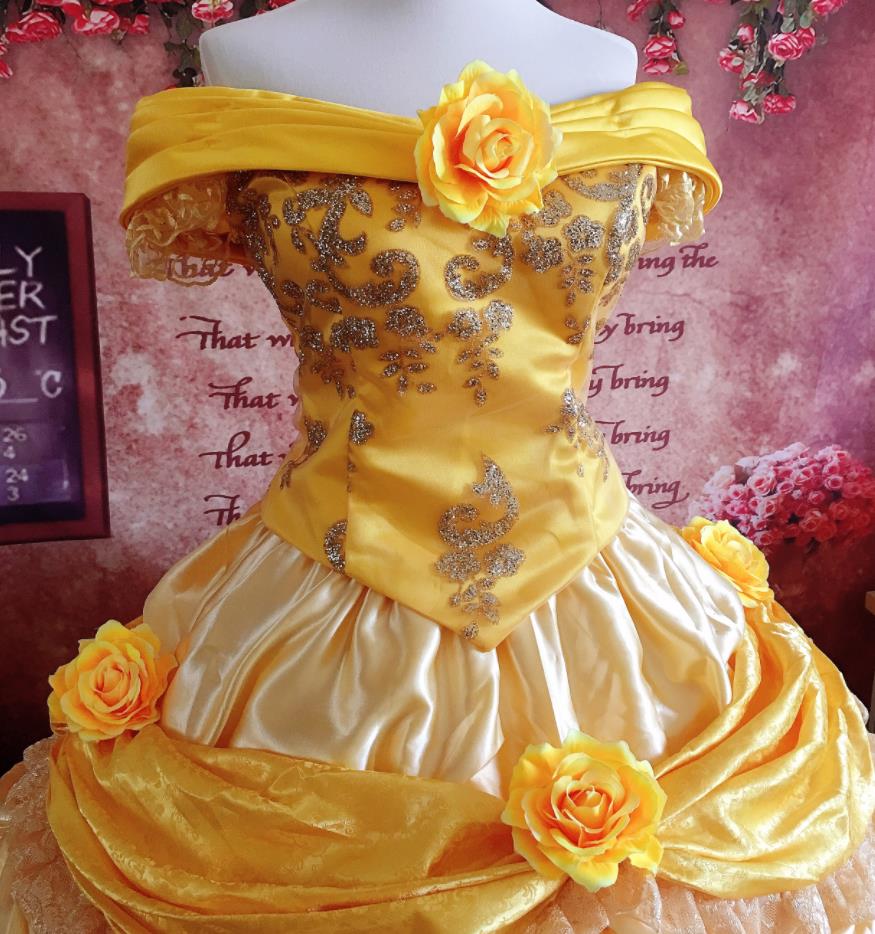 Beauty and the Beast Belle Deluxe Cosplay Costume