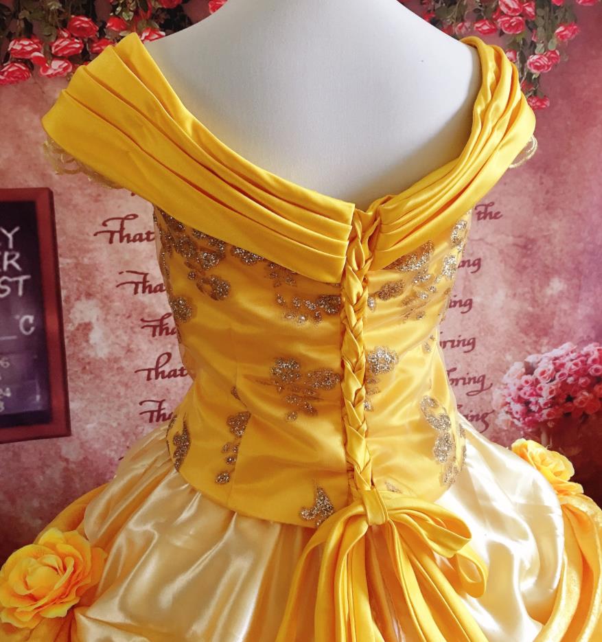 Beauty and the Beast Belle Deluxe Cosplay Costume